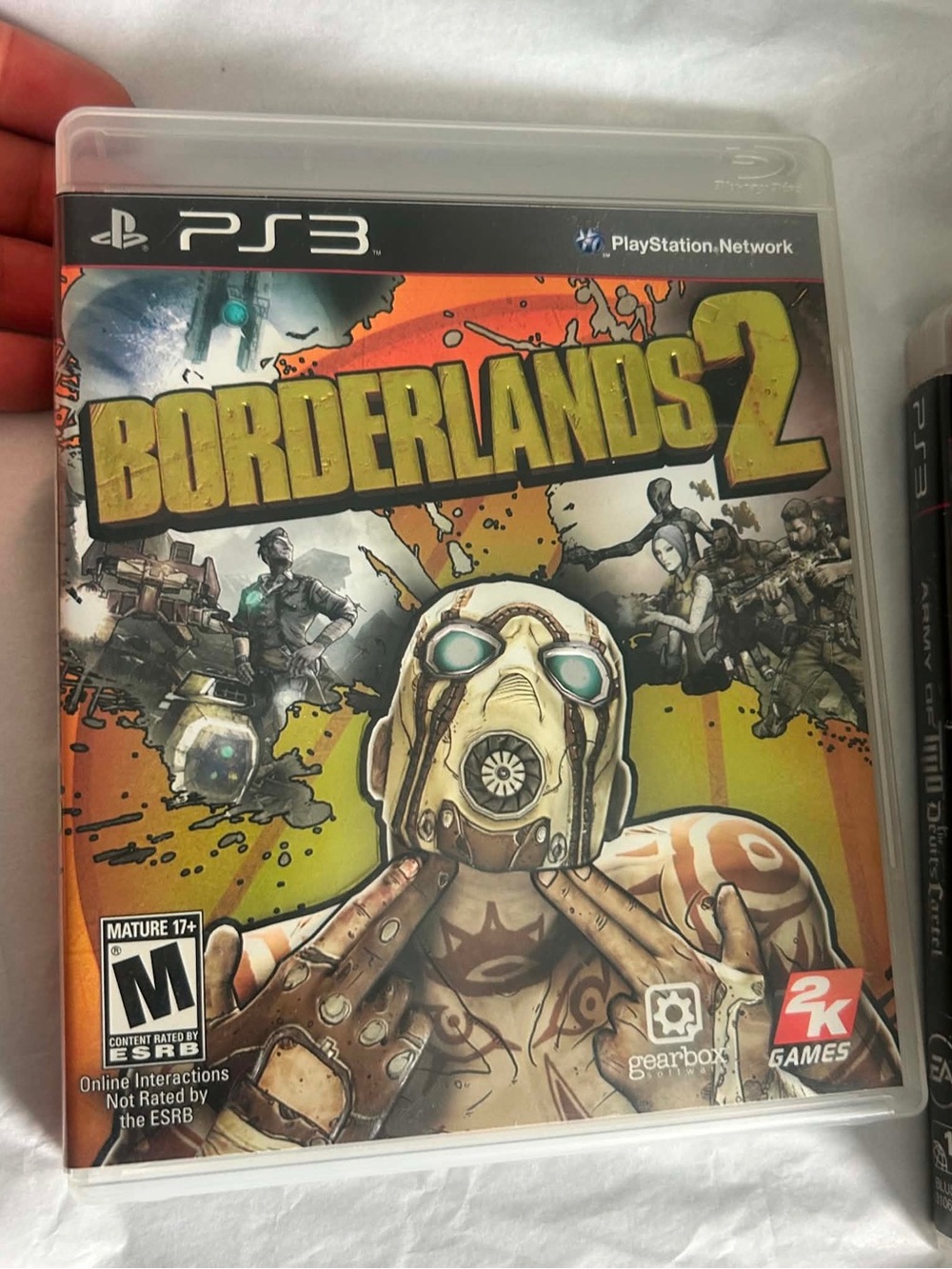 PlayStation 3 Borderlands 2 - Orange Game Case